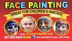 Olga Unlimited LLC (Cute faces by Olga face painting)