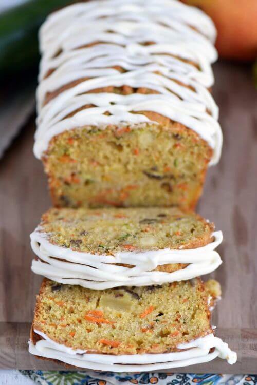 Carrot Apple Zucchini Bread Healthy Kids Running Series